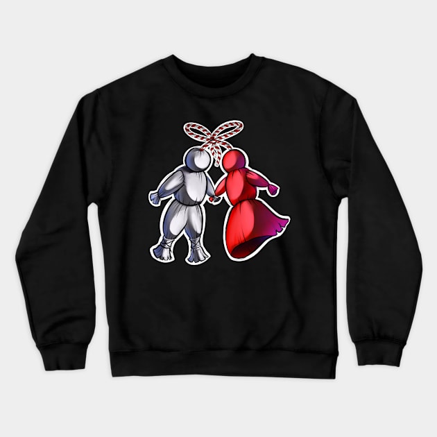 Together forever Crewneck Sweatshirt by Dorian Bakalov